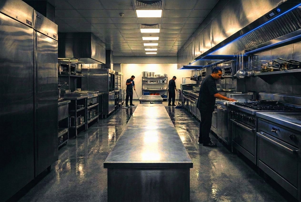 Kitchen & Grease. services coordinated by OnyxFM across Southern California.
