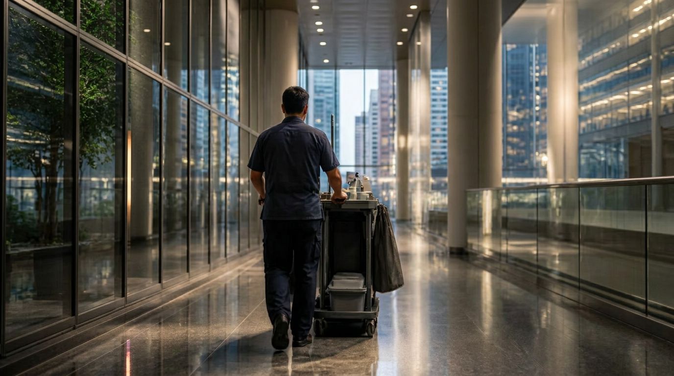 Day Porter Services. services for commercial properties in Southern California by OnyxFM