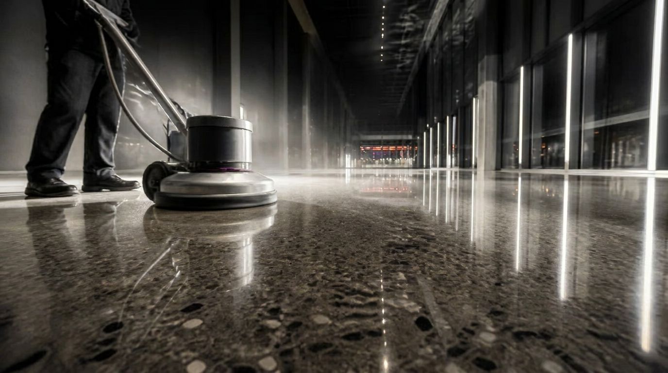 Commercial Floor Care. services for commercial properties in Southern California by OnyxFM