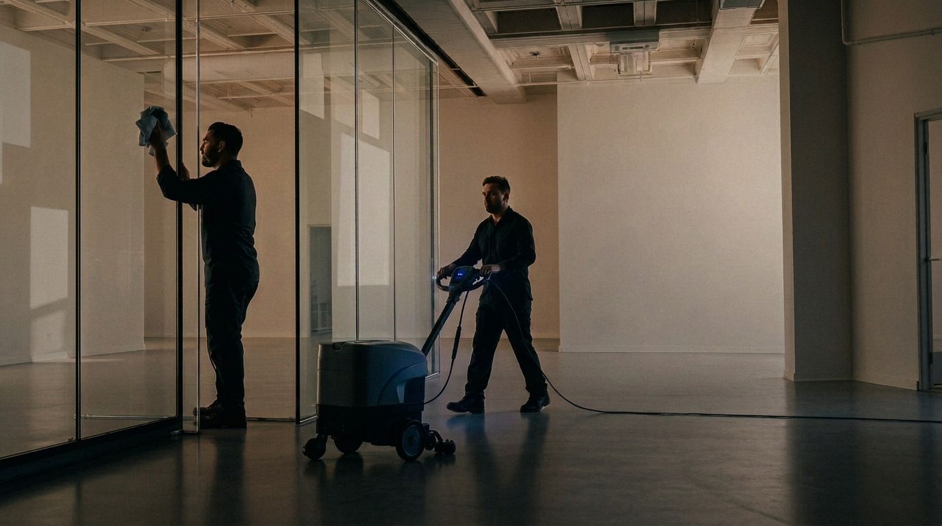 Final Clean for Contractors. services for commercial properties in Southern California by OnyxFM