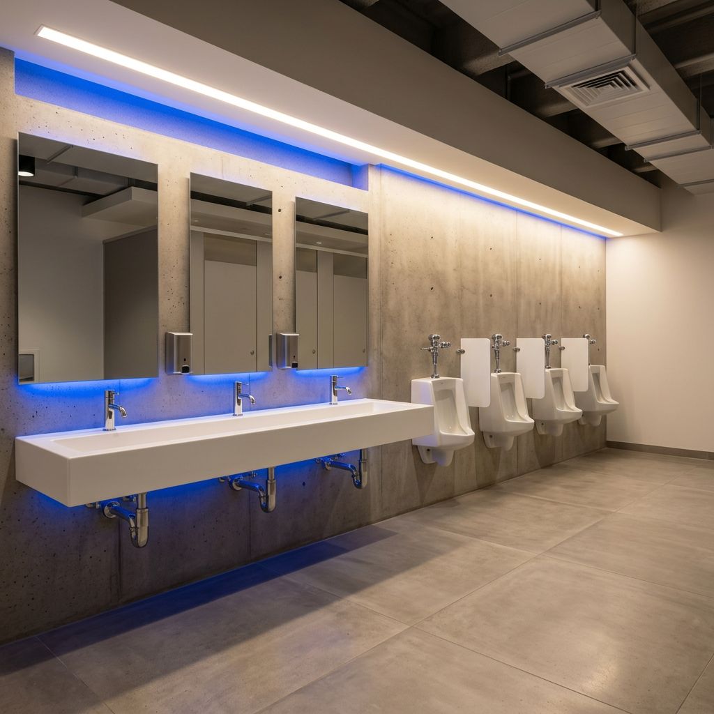 Restroom Sanitation. services for commercial properties in Southern California by OnyxFM